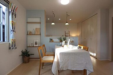 重松建設株式会社の施工事例「平屋のように暮らせる北欧テイストの2階建」の画像2