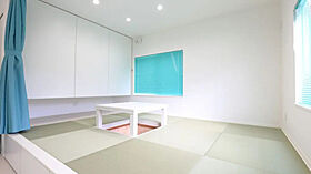 重松建設株式会社の施工事例「ホワイト×ミントグリーンの平屋」の画像3