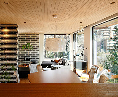 カフェスタイルのリビング 株式会社 伊田工務店の事例画像