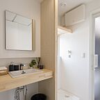 木の家スタイルの洗面所 株式会社フラットホームの事例画像