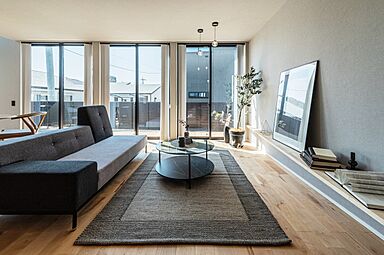 株式会社フラットホームの施工事例「圧倒的な開放感のある家」の画像2