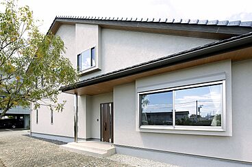 内藤ホームの施工事例「大屋根の家 耐震住宅テクノストラクチャー」の画像