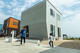 ハラケン工務店の施工事例「街中向け内向きコンパクト【match】3LDK、約25坪、本体税込1573万円~」のメイン画像