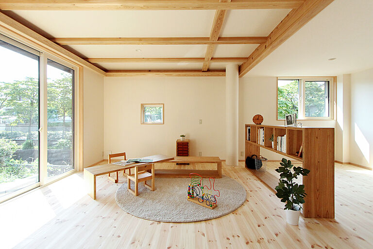 永く大切に住み続けられる木の家をつくる、東村山市の地域工務店 相羽建設株式会社の公式画像_洋室4