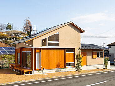 株式会社 大市住宅産業の施工事例「【そとん壁/高気密高断熱/Q1.0住宅/福知山市】練上げの家」の画像