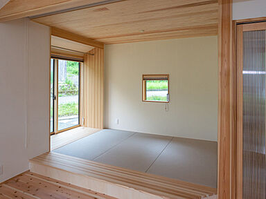 株式会社 大市住宅産業の施工事例「【平屋/コンパクトハウス/移住/丹波篠山市】桃源の平屋・四間半角」の画像2