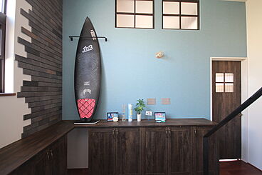 だいこうホームの施工事例「【2階建】お酒とアウトドアを楽しむスキップフロアの家」の画像