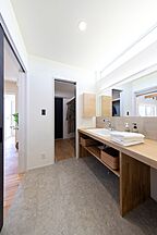 和風・和モダンスタイルの洗面所 だいこうホームの事例画像