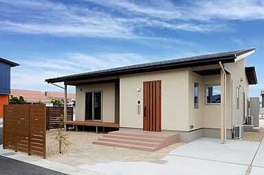 SAWAMURA建築設計 高島スタジオの施工事例「二人暮らしの平屋【滋賀県高島市】」の画像