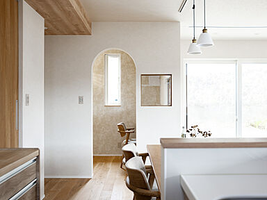 SAWAMURA建築設計 高島スタジオの施工事例「水平ラインが美しい平屋【福井県三方郡美浜町】」の画像4