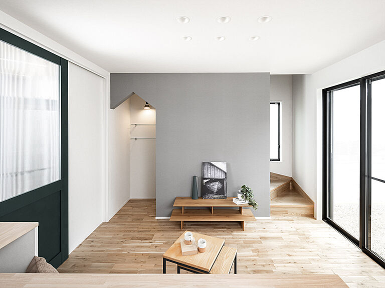 SAWAMURA建築設計 高島スタジオの公式画像_リビング2