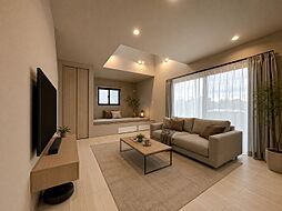 建築工房sakuraの施工事例「グレージュが彩る、小上がりのある家」の画像