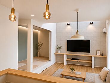建築工房sakuraの施工事例「素材が彩るナチュラルな家」の画像