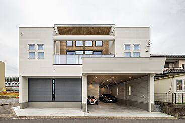 パナソニックビルダーズグループ 株式会社レジェンドホームの施工事例「茨城県守谷市 A様邸 要塞を創造させる家」の画像