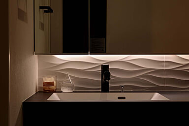 ハウスジャパンの施工事例「【お施主様邸】照明の陰影を楽しむ ホテルライクな家」の画像6