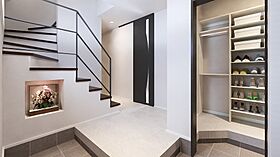 ハウスジャパンの施工事例「【お施主様邸】ホテルライク/変形地(三角形)の個性を有効活用したお家」の画像1