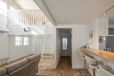 ハウスジャパンの施工事例「ロフトスペースのある家」の画像6