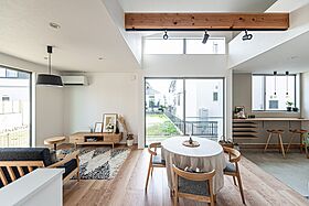 株式会社サンクスホーム 鈴鹿支店の施工事例「【究極の平屋】LIMINI -Perhe- <リミニ -ペルヘ->」のメイン画像