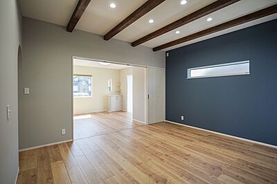 木の家スタイルのリビング 『みんなの家』ここを「こだわった」と言える“税込”“定額”の家づくりの事例画像