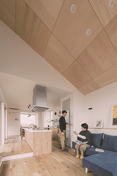 トモノ建築設計事務所 【佐久平スタジオ】の施工事例「空と山に広がる家」の画像4