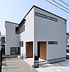 シンプルモダンスタイルの外観 R+house小田原西/中川工務店の事例画像