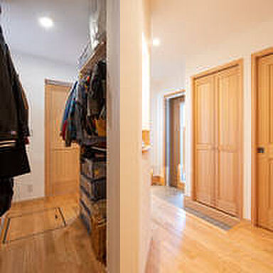 株式会社三建(Sus∞Eco Home-サスエコホーム-)の施工事例「20坪の狭小地。23坪の延床面積。家族の夢を全て叶えた空間。」の画像1