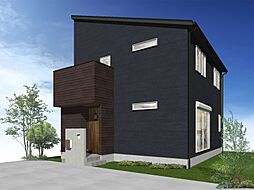 株式会社三建(Sus∞Eco Home-サスエコホーム-)の施工事例「かわいい壁紙やドアのあるナチュラルモダンな家」の画像