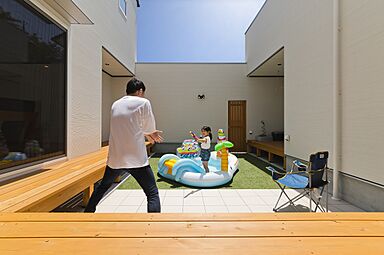 伊大建設株式会社の施工事例「自然を感じる家族だけの住まい」の画像