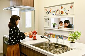 サンヨーホームズ 中部支店の施工事例「家族が触れあえる大空間と、スムーズな家事動線を実現した住まい」の画像3