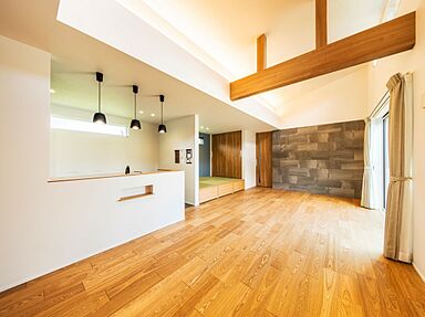 株式会社小堀建設の施工事例「光を取り入れてのびのびと暮らす平屋の家」の画像