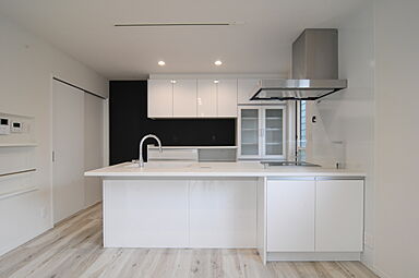 タツケンアーキデザインの施工事例「白×黒のシンプルモダンなお家」の画像