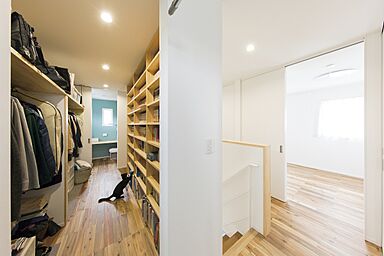 DIグループ DI Homeの施工事例「【大田原市】想い出の島をイメージした青×白。家族と愛猫と一緒に暮らす家」の画像6