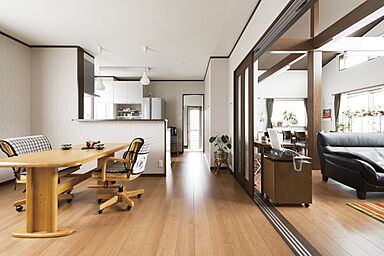 DIグループ DI Homeの施工事例「【那須塩原市】吹き抜けの大空間に住む」の画像3