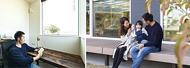 健康住宅株式会社の施工事例「暖かい記憶と健やかな成長 夫婦が描いた「ひとつながり」の家」の画像3