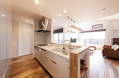 ディー・アンド・エイチ株式会社の施工事例「2世帯住宅|住まいは1階と2階に独立したちょうど良い距離感の家」の画像3