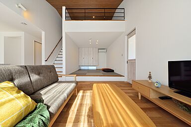 ユニバーサルホーム 長浜店の施工事例「【平屋】「+αの空間」で家族のゆとりができる平屋のすまい」の画像1