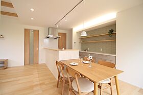 ユニバーサルホーム 長浜店の施工事例「インナータイルデッキのある、シンプルおしゃれな平屋の住まい」の画像4