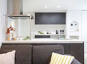 ヘルシーホームの施工事例「家事効率と家族の団らんを両立した家」の画像1