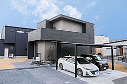 ヘルシーホームの施工事例「黒とグレーの美配色が魅せる、シックに暮らすお家」の画像