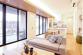 ヘルシーホームの施工事例「シンプルで暮らしやすい、現代的な平屋の家」の画像1