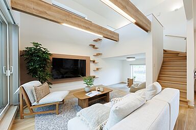 株式会社ロゴスホーム(北海道)の施工事例「猫と暮らす、旅館のような癒しの平屋」の画像3