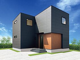 チェックハウス+長野東信(池田建設)【佐久平スタジオ】の施工事例「カフェ風のオシャレな2階建て」の画像1