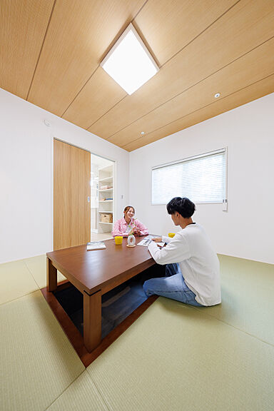 チェックハウス+長野東信(池田建設)【佐久平スタジオ】の施工事例「36坪 4LDK 掘りごたつのある家」の画像3