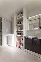 シンプルモダンスタイルの洗面所 東邦建工株式会社の事例画像