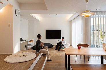 東邦建工株式会社の施工事例「【上田市/35坪】洗練されたデザインと動線 ホテルライクのモダンな家」の画像