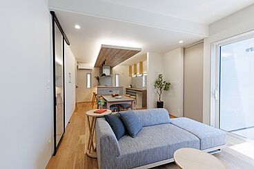 株式会社 芹工務店の施工事例「平屋感覚で暮らせる富士山の見える家」の画像