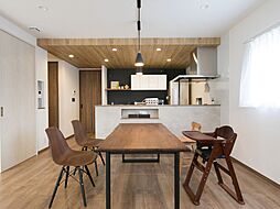 WITHDOM建築設計 熊本スタジオの施工事例「【34坪×平屋】北欧カフェ風な平屋」の画像