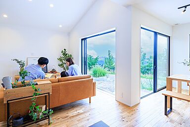 株式会社リブランドの施工事例「【平屋住宅】ジャストフィットサイズで楽しむ 家族の心がつながる平屋」の画像