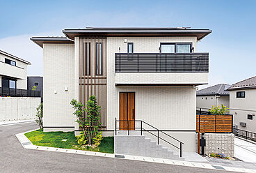 トヨタホームの施工事例「家族とくつろぐ時間を大切にする 居心地のいい北欧デザインの住まい。」の画像