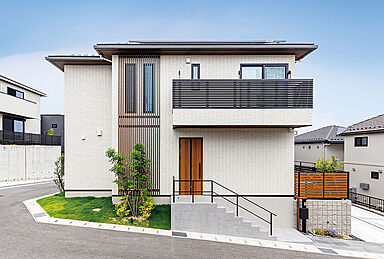 トヨタホームの施工事例「家族とくつろぐ時間を大切にする 居心地のいい北欧デザインの住まい。」の画像